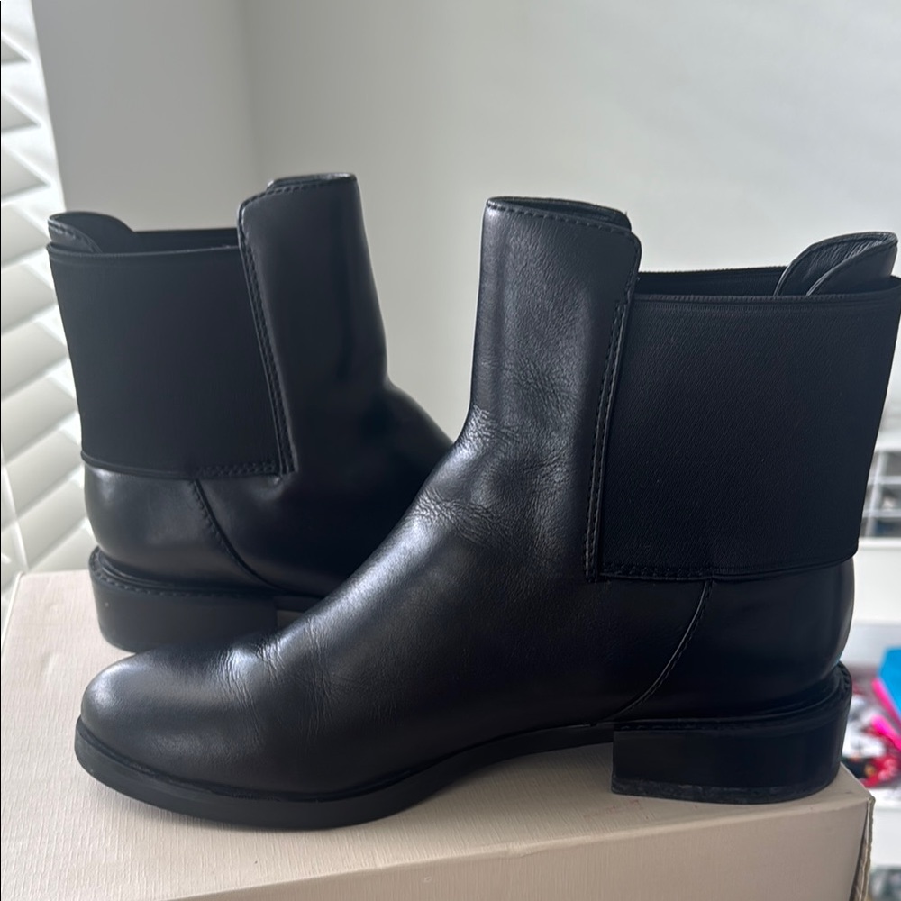 Clarks Narrative Marquette Wish black leather boots - Picture 1 of 16